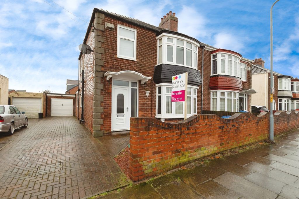 3 bed semi-detached house for saleBilsdale Road, Middlesbrough TS4