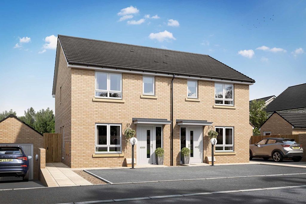 3 bed semi-detached house for sale"The Brambleford - Plot 663" at Mead Fields, Harding Drive, Banwell BS29
