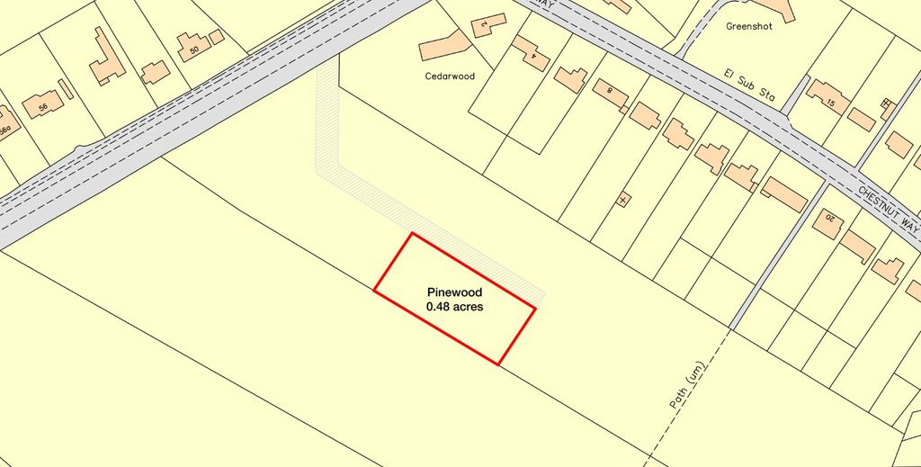 Land for saleLand At Pinewood, Burton Road, Repton, Derby, Derbyshire DE65