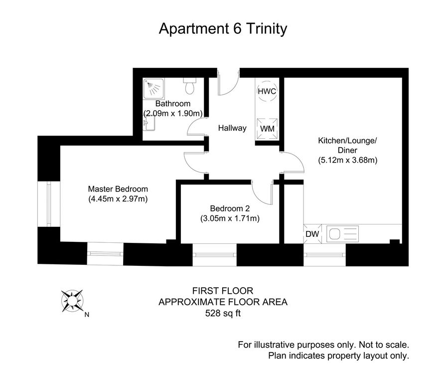 Additional image 9 of 2 bed flat for saleThe Trinity, Woodland Road West, Colwyn Bay, Conwy LL29