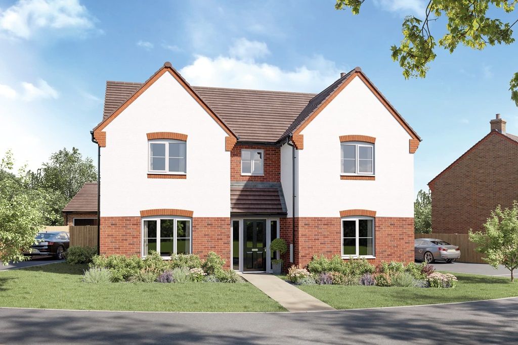 4 bed detached house for sale"The Ransford - Plot 94" at Regency Gate, Bromyard Road, Worcester WR2