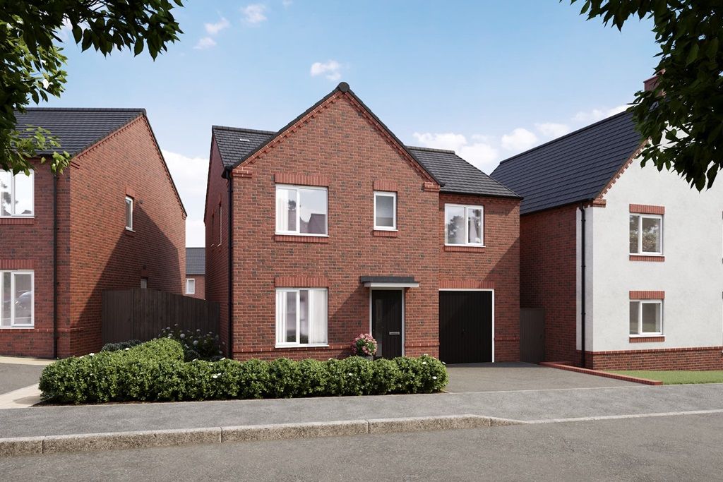 4 bed detached house for sale"The Chalham - Plot 151" at Gresley Meadow, Rockcliffe Close, Church Gresley, Swadlincote DE11 photo 2
