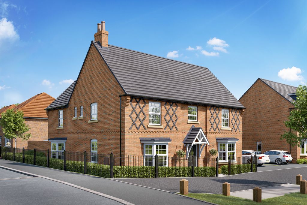 5 bed detached house for sale"Henley" at Barkbythorpe Road, Thorpebury, Barkby, Leicester LE7