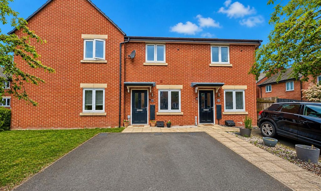 2 bed town house for saleElder Close, Sapcote, Leicester LE9
