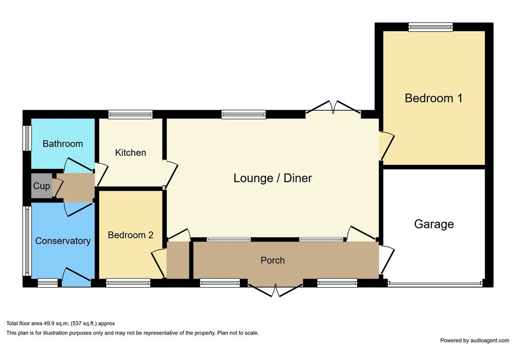 Additional image 2 of 2 bed detached bungalow for saleLaing Square, Wingate TS28