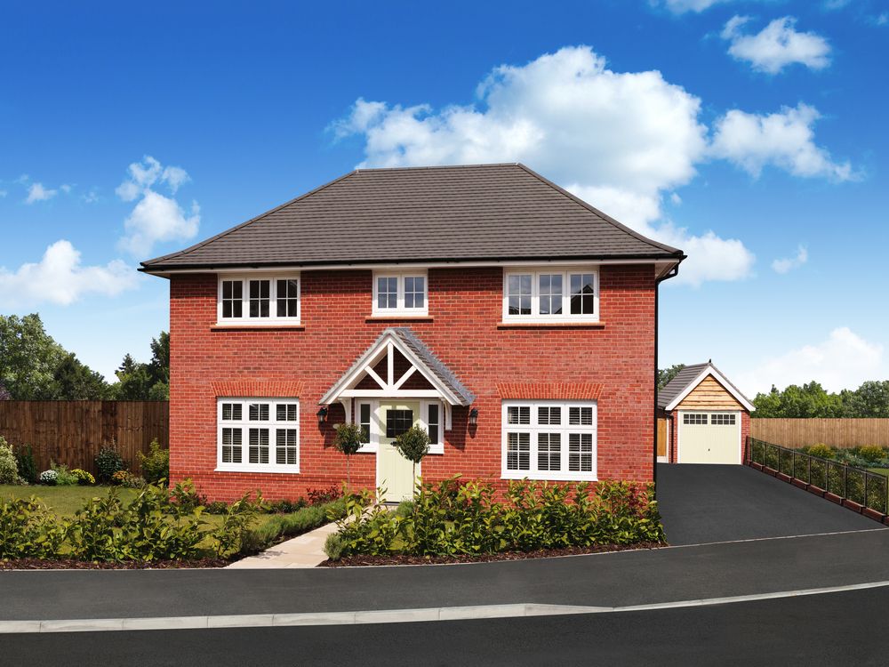 4 bed detached house for sale"Harrogate" at Bromyard Road, Worcester WR2