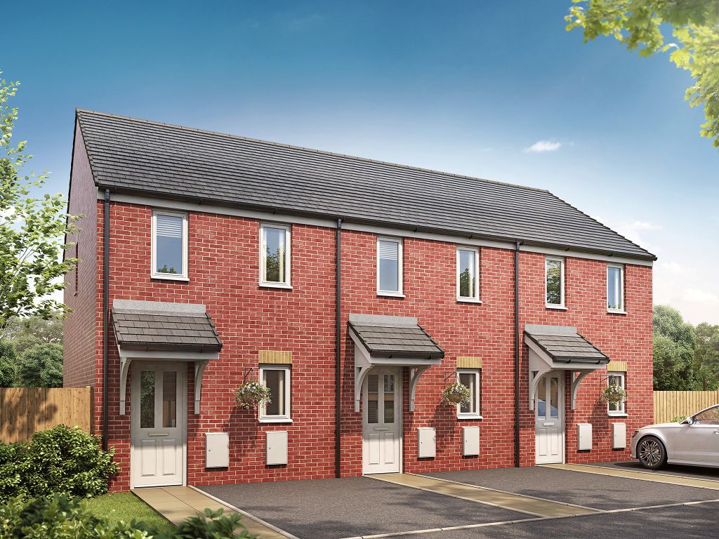 2 bed terraced house for sale"The Morden" at Marsh Drive, Workington CA14