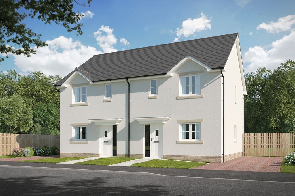 3 bed semi-detached house for sale"The Gailes" at Main Street, Newmains ML2