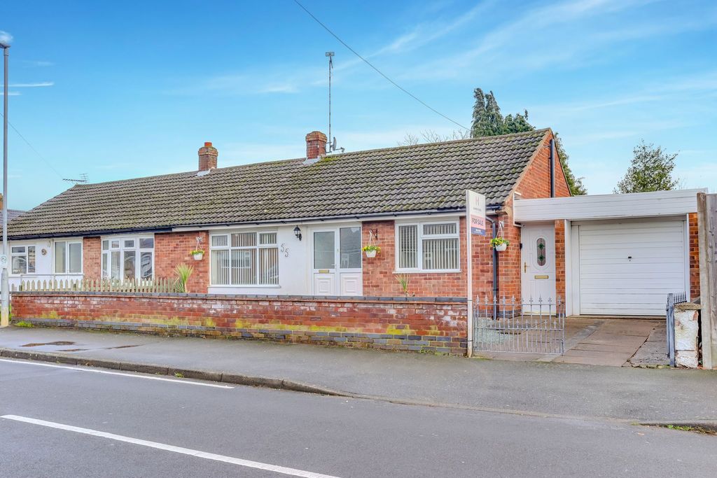 2 bed semi-detached bungalow for saleSt. Martins Drive, Desford, Leicester LE9