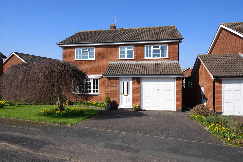 4 bed detached house for saleCrofters Close, Glenfield, Leicester, Leicestershire LE3