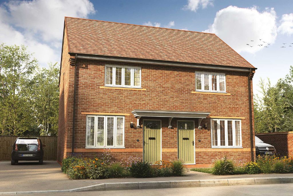 2 bed semi-detached house for sale"The Drake" at Scalford Road, Melton Mowbray LE13