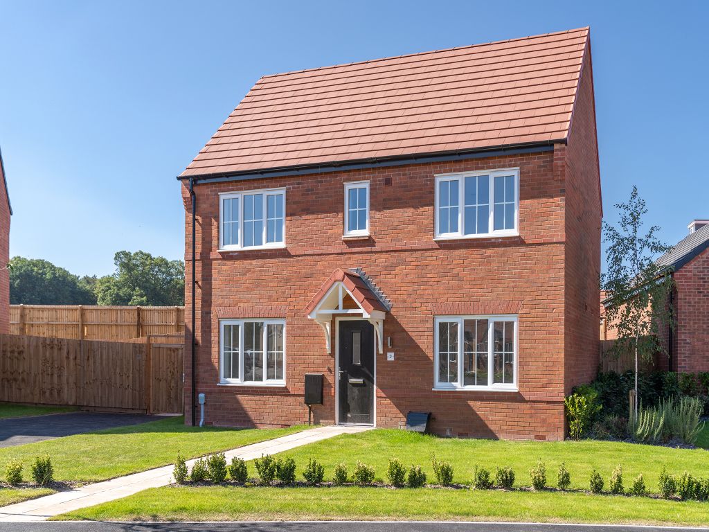 3 bed detached house for sale"The Clayton" at Beamhill Road, Upper Outwoods Road, Anslow, Burton-Upon-Trent DE13
