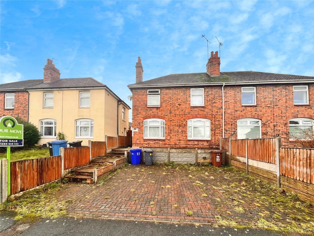 3 bed semi-detached house for saleBladon Street, Burton-On-Trent, Staffordshire DE15