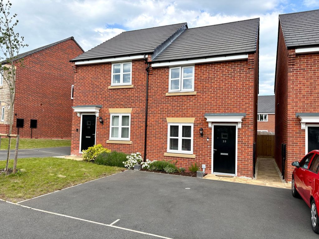 2 bed semi-detached house for saleInglesant Close, Quorn, Leicester LE12