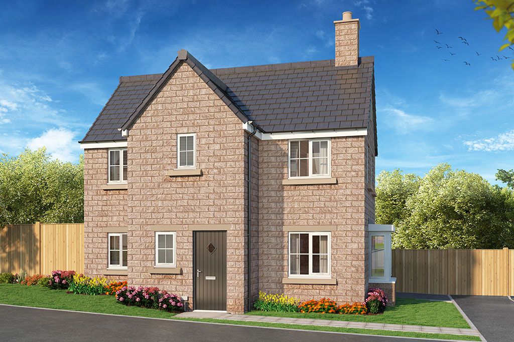 3 bed detached house for sale"The Crimson - Detached" at Ashbourne Road, Buxton SK17