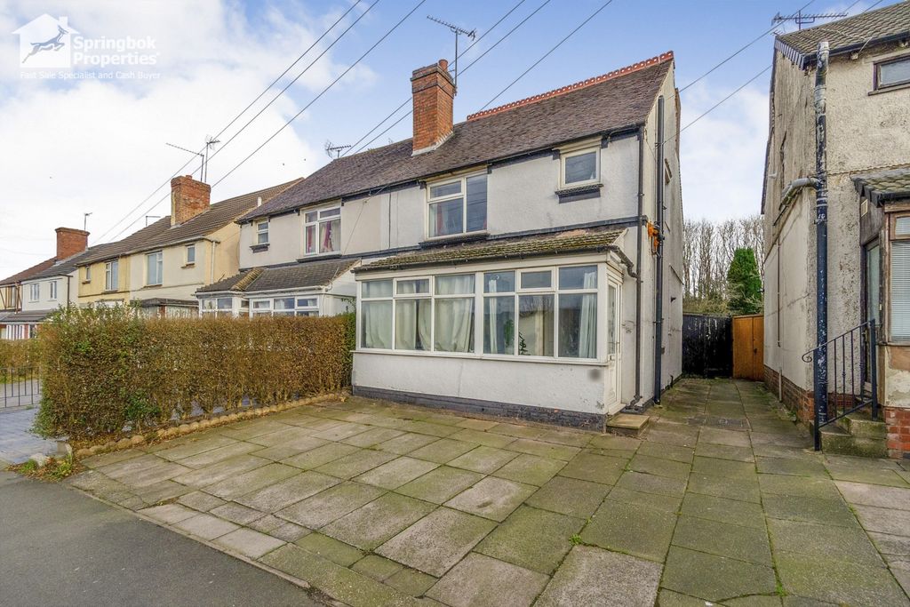 3 bed semi-detached house for saleHill Street, Cannock, Staffordshire WS12
