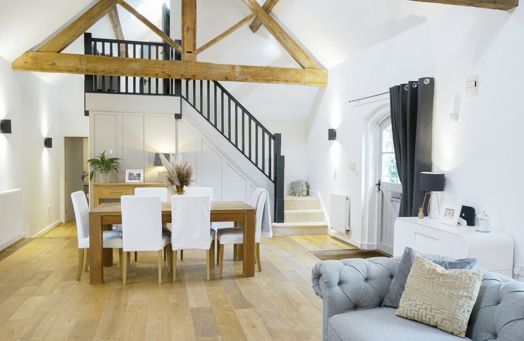 4 bed barn conversion for saleThe Grange, Wychnor DE13 photo 3