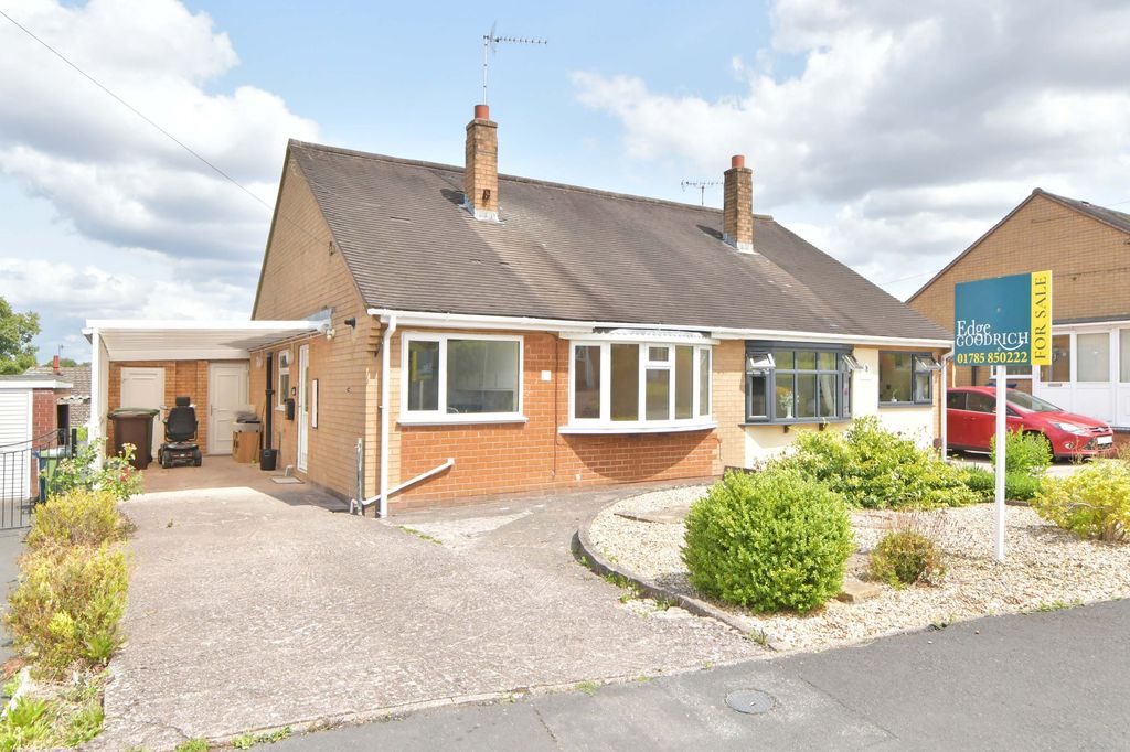 2 bed semi-detached bungalow for saleEagle Crescent, Eccleshall ST21