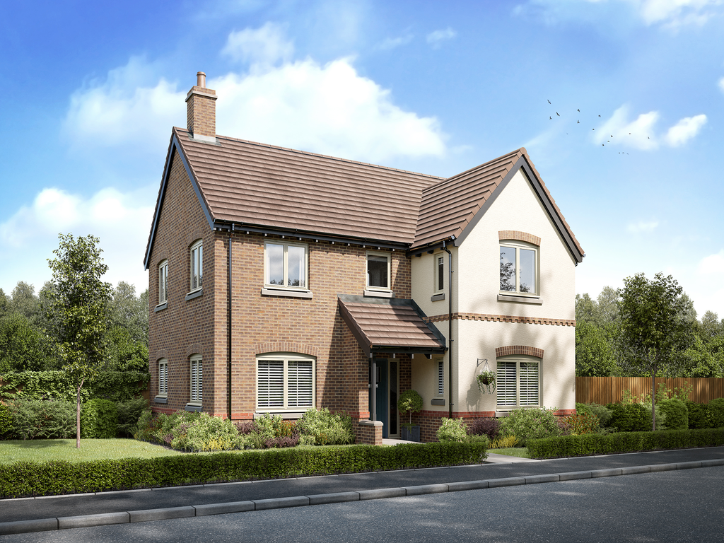 4 bed detached house for sale"The Bamburgh" at Sketchley Lane, Burbage LE10