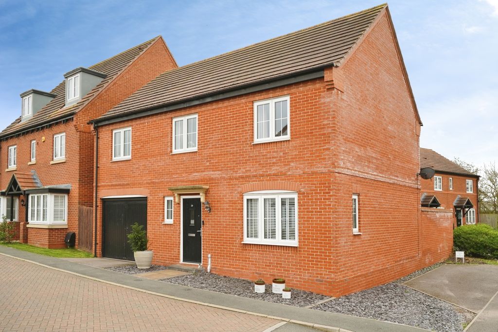 4 bed detached house for saleSt. Helens Lane, Appleby Magna, Swadlincote, Leicestershire DE12