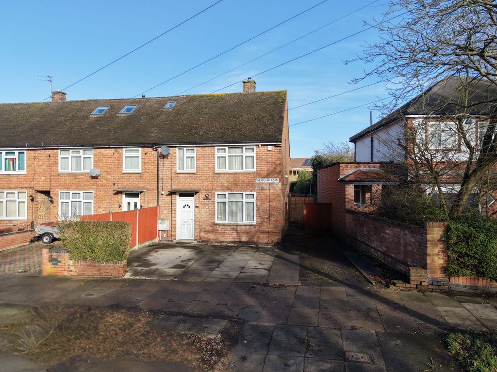 3 bed end terrace house for saleHeadland Road, Leicester LE5