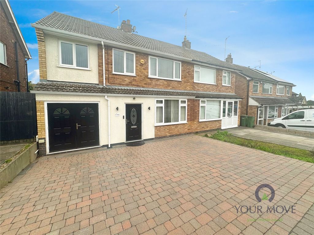 4 bed semi-detached house for saleColtbeck Avenue, Narborough, Leicester, Leicestershire LE19