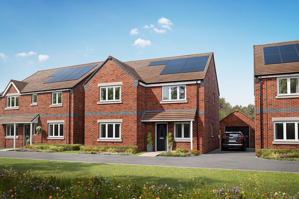 4 bed detached house for sale"The Dartford" at Hillside Road, Branston DE13