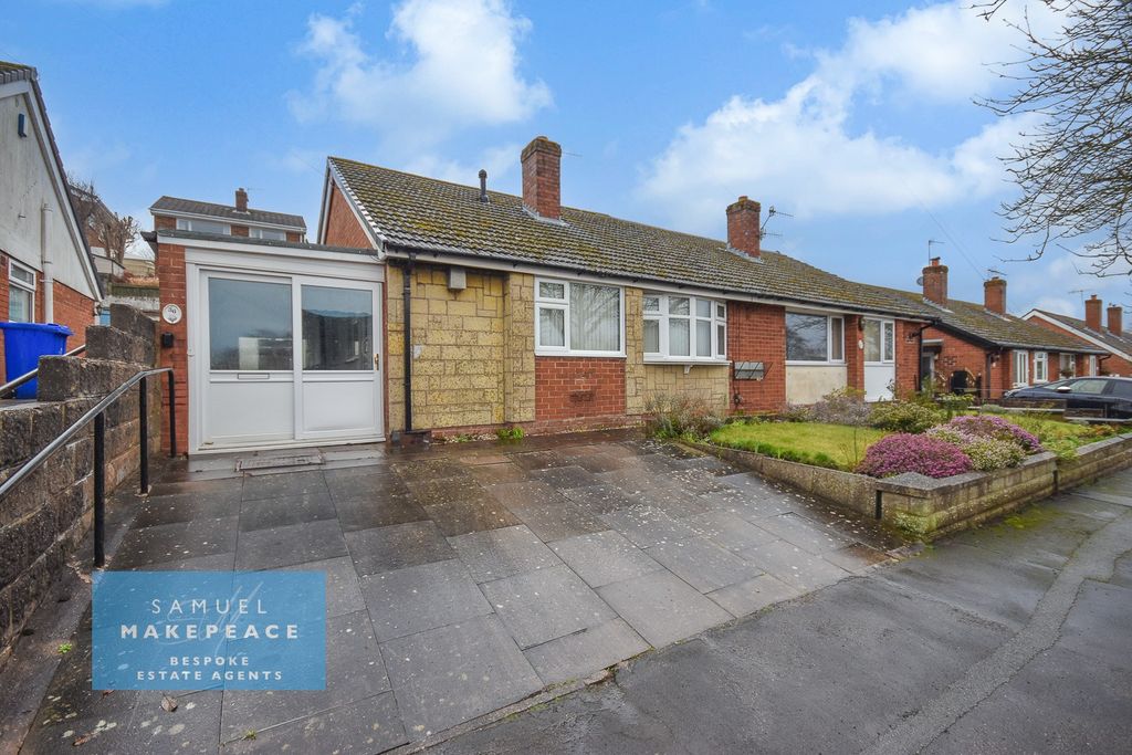 2 bed semi-detached bungalow for saleElldawn Avenue, Milton, Stoke On Trent ST6