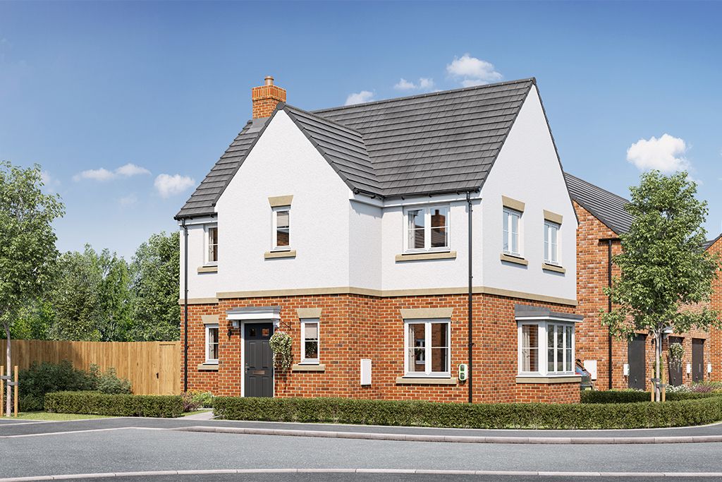 3 bed detached house for sale"The Farley" at Cheadle Road, Upper Tean ST10