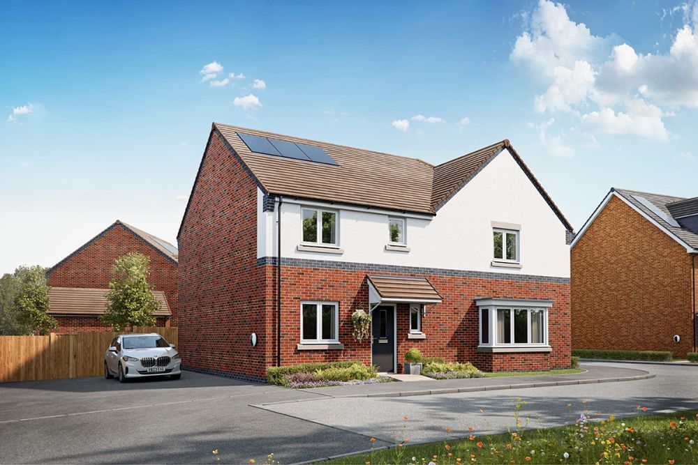 3 bed semi-detached house for sale"The Hadleigh Semi Detached" at Hillside Road, Branston DE13
