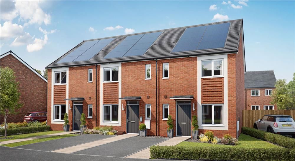 3 bed semi-detached house for sale"The Miren" at Acacia Lane, Hollyhock Way, Burton-On-Trent DE14