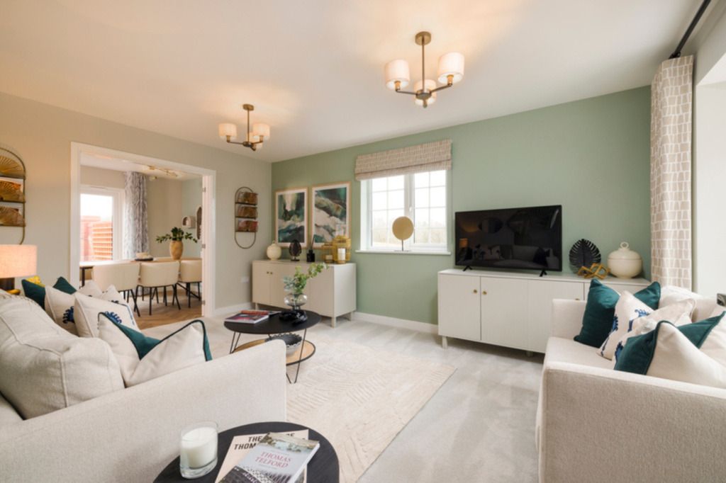 Additional image 2 of 4 bed detached house for sale"The Pembroke" at Partridge Walk, Stafford ST16