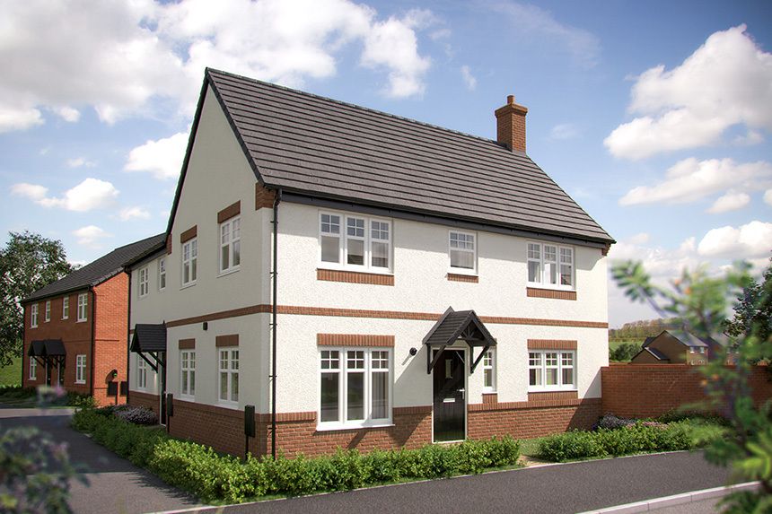 3 bed semi-detached house for sale"The Kingfisher" at Leicester Road, Earl Shilton LE9