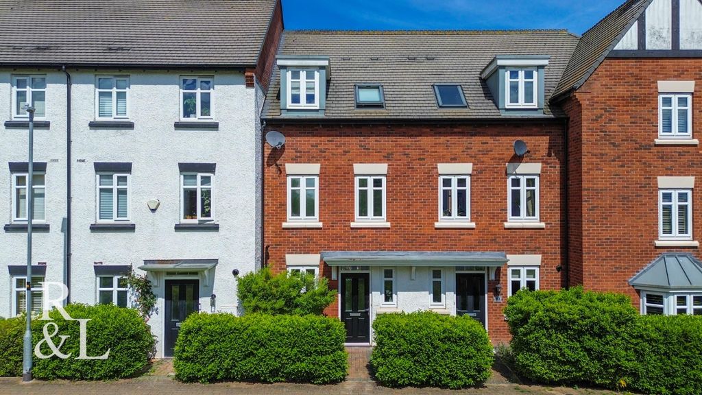 3 bed terraced house for saleDunbar Way, Ashby-De-La-Zouch LE65