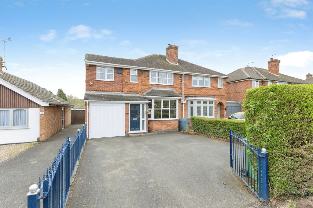 4 bed semi-detached house for saleCropston Road, Anstey, Leicester LE7