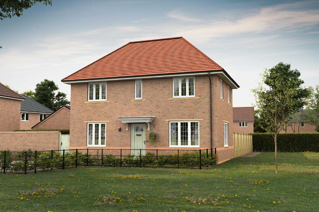 3 bed detached house for sale"The Lawrence" at Upper Outwoods Road, Burton Upon Trent DE13