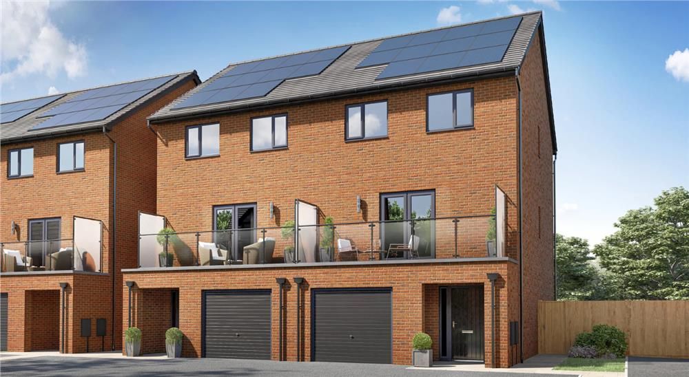 4 bed semi-detached house for sale"The Hexham" at Acacia Lane, Hollyhock Way, Burton-On-Trent DE14