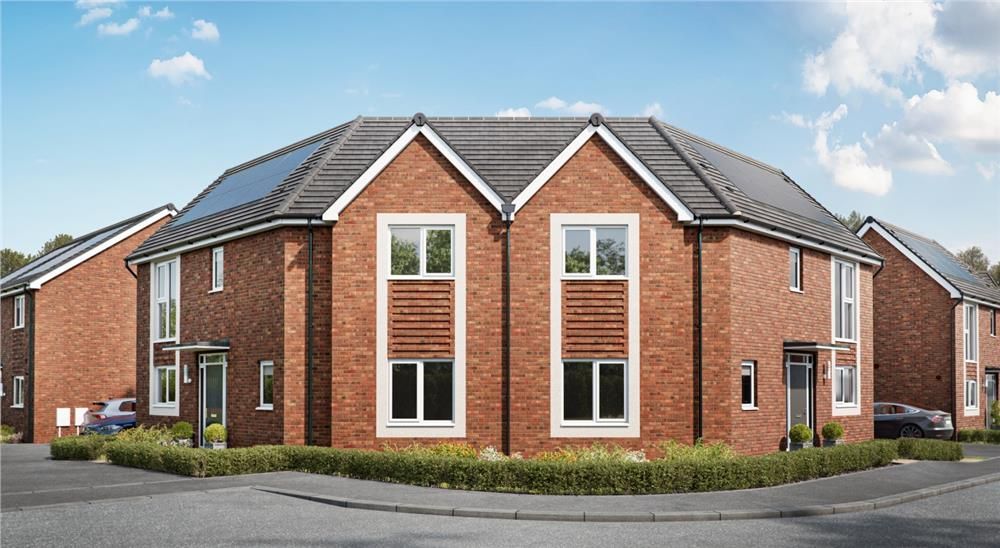 3 bed semi-detached house for sale"The Theo" at Acacia Lane, Hollyhock Way, Burton-On-Trent DE14