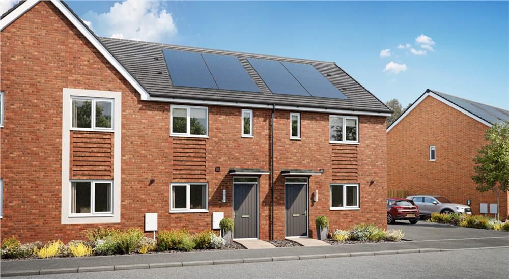 2 bed mews for sale"The Loxley" at Acacia Lane, Hollyhock Way, Burton-On-Trent DE14