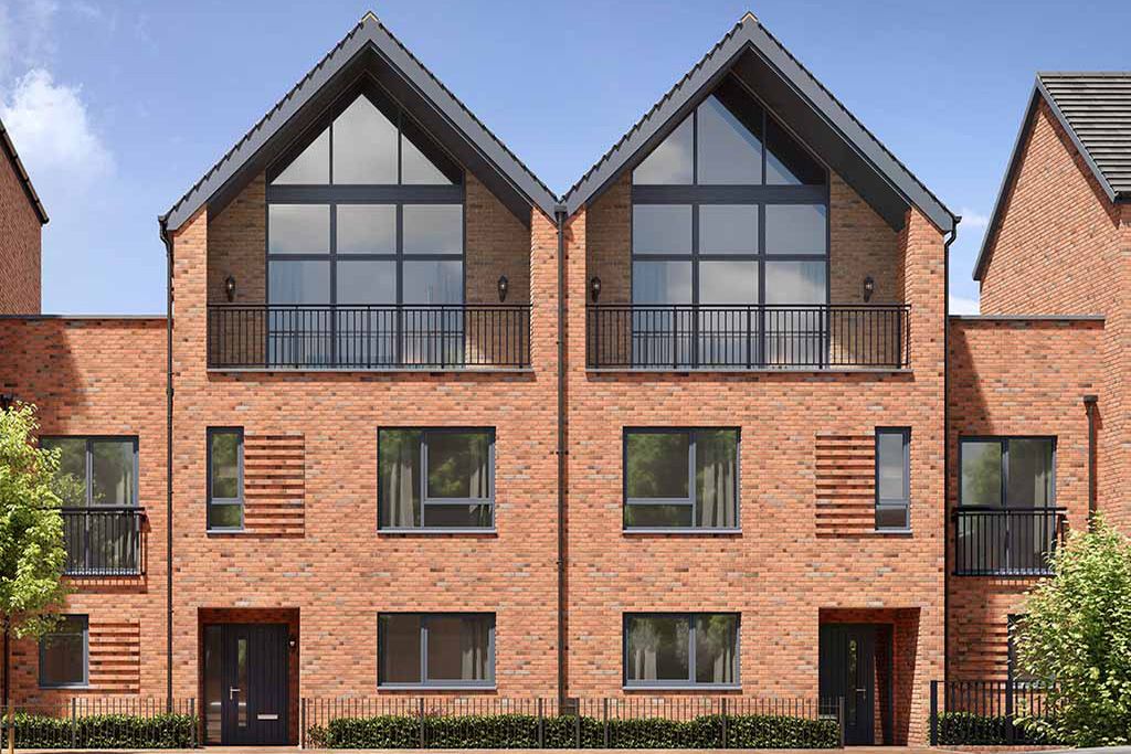 3 bed terraced house for sale"The Melton" at Frog Island, Leicester LE3