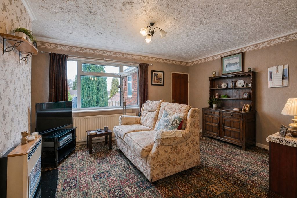 3 bed semi-detached house for saleThe Crescent, Eccleshall, Stafford, Staffordshire ST21 photo 3