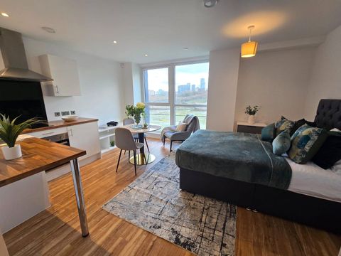 Manchester Waters, 5 Pomona Strand, Old Trafford M16, Studio to rent