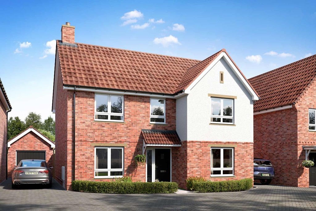 4 bed detached house for sale"The Shilford - Plot 4" at Woodlands, Old Vicarage Lane, South Marston SN3