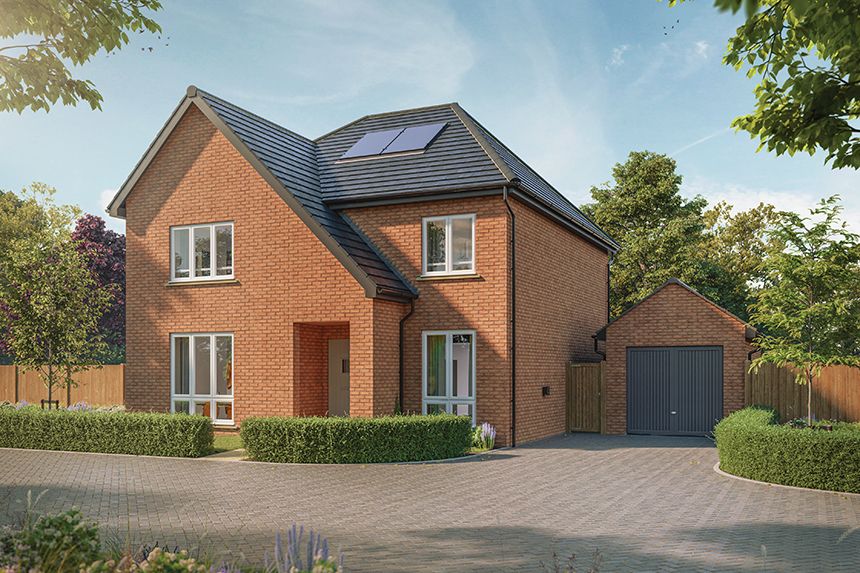4 bed detached house for sale"The Mulberry" at Wanborough Road, Wanborough SN3