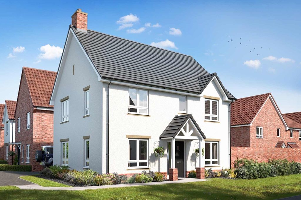 4 bed detached house for sale"The Plumdale - Plot 113" at Woodlands, Old Vicarage Lane, South Marston SN3