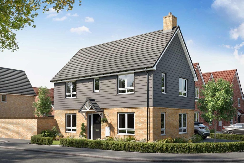 3 bed end terrace house for sale"The Aynesdale - Plot 74" at Woodlands, Old Vicarage Lane, South Marston SN3