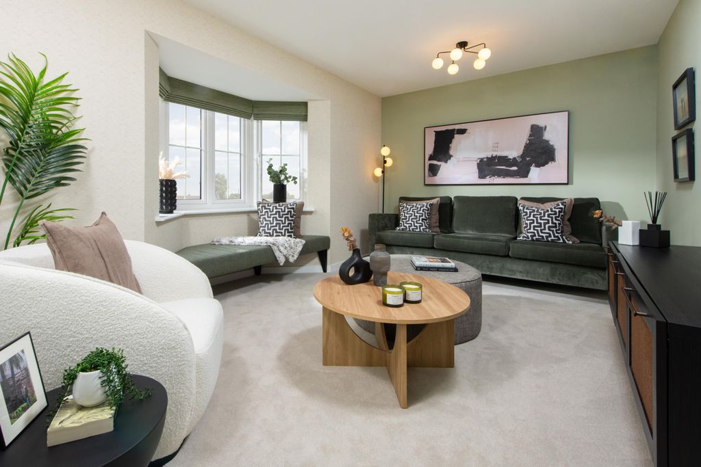 3 bed detached house for sale"The Thespian" at Redlands Way, Wanborough, Swindon SN3