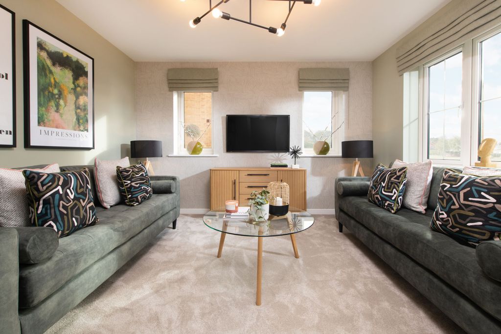 3 bed semi-detached house for sale"The Mason" at Green Farm, Chippenham Road, Lyneham SN15