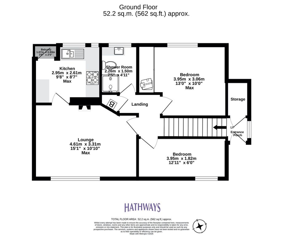 Additional image 2 of 2 bed flat for saleMilton Close, Cwmbran NP44