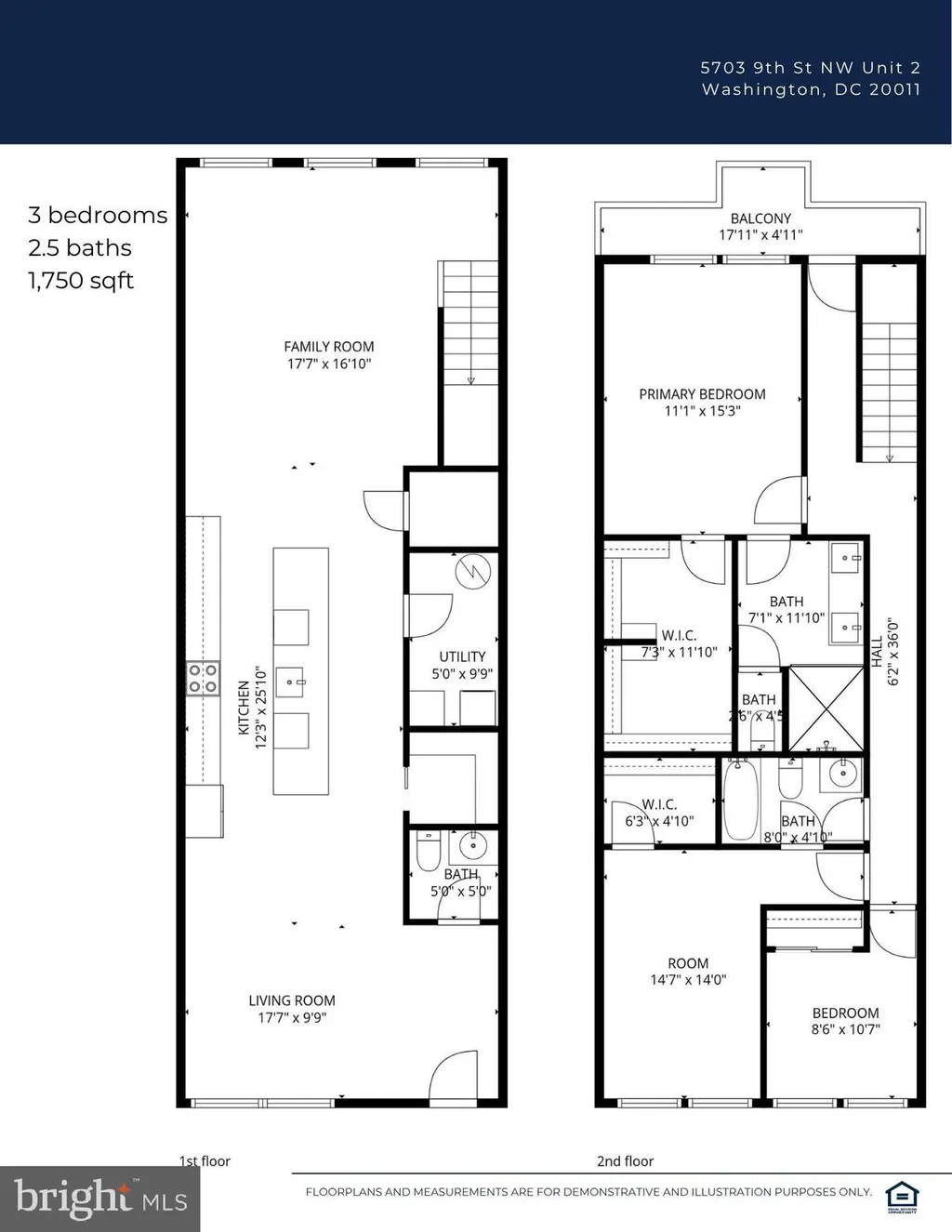 5703 9th Street NW Unit 2, Washington, DC 20011